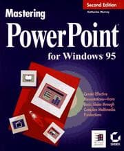 Tapa de Mastering PowerPoint for Windows 95