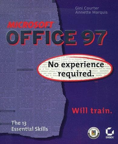 Tapa de Microsoft Office 97