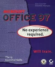 Tapa de Microsoft Office 97