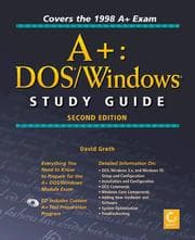 Tapa de A+:DOS/Windows study guide