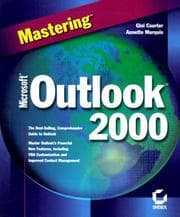 Tapa de Mastering Microsoft Outlook 2000