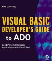 Tapa de Visual Basic Developer's Guide to ADO