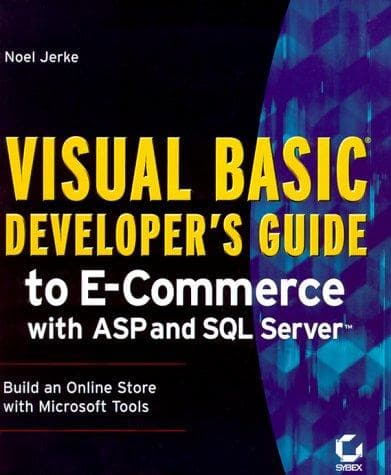Tapa de Visual Basic Developer's Guide to E-Commerce with ASP and SQL Server