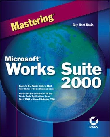 Tapa de Mastering Microsoft Works Suite 2000