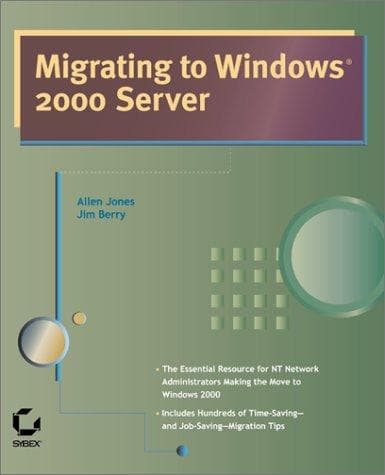 Tapa de Migrating to Windows 2000 Server