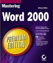 Tapa de Mastering Word 2000