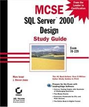 Tapa de MCSE SQL Server 2000 design study guide