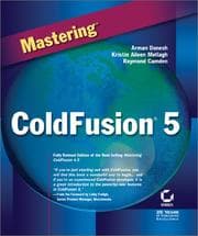 Tapa de Mastering ColdFusion 5