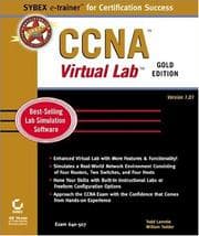 Tapa de CCNA Virtual Lab, Gold Edition