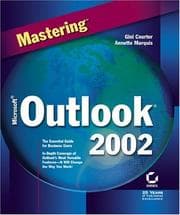 Tapa de Mastering Microsoft Outlook 2002