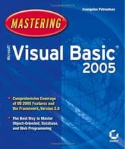 Tapa de Mastering Microsoft Visual Basic 2005 (Mastering)