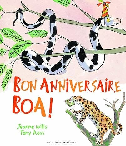 Tapa de Bon anniversaire boa !