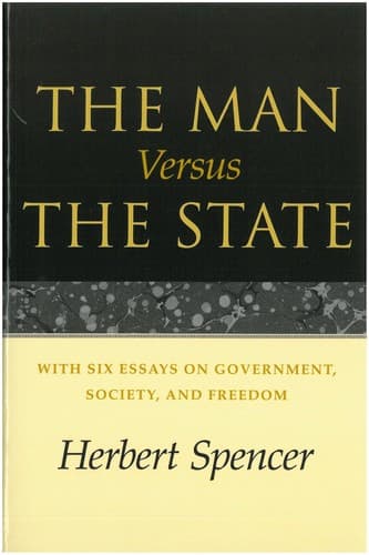 Tapa de The man versus the state