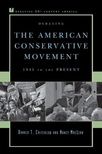 Tapa de Debating the American conservative movement