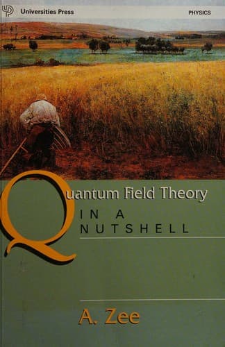 Tapa de Quantum field theory in a nutshell
