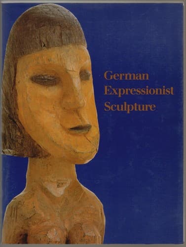 Tapa de German expressionist sculpture