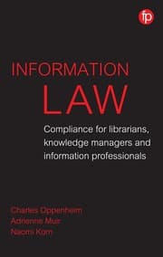 Tapa de Information Law