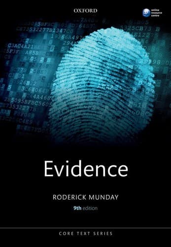 Tapa de Evidence