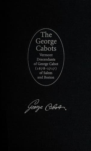 Tapa de The George Cabots
