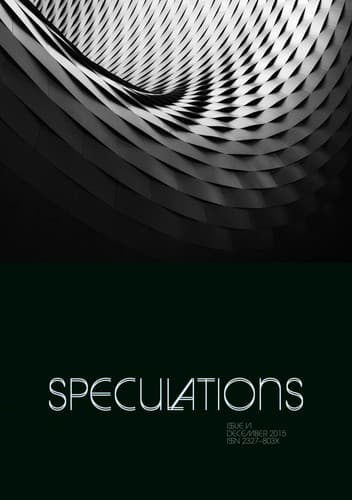 Tapa de Speculations VI