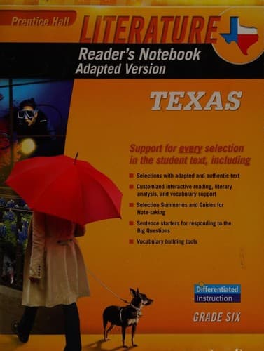 Tapa de Reader's Notebook: Adapted Version