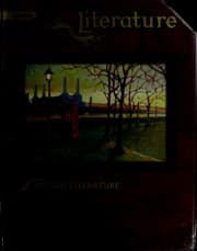 Tapa de Glencoe literature--British Literature