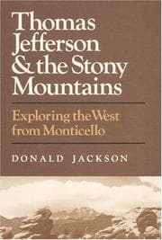 Tapa de Thomas Jefferson & the Stony Mountains