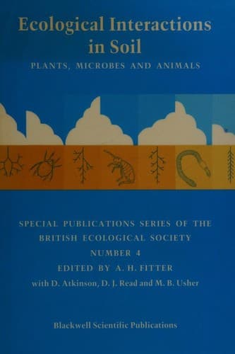 Tapa de Ecological Interactions in Soil