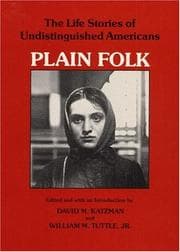 Tapa de Plain folk