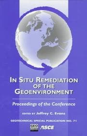 Tapa de In situ remediation of the geoenvironment