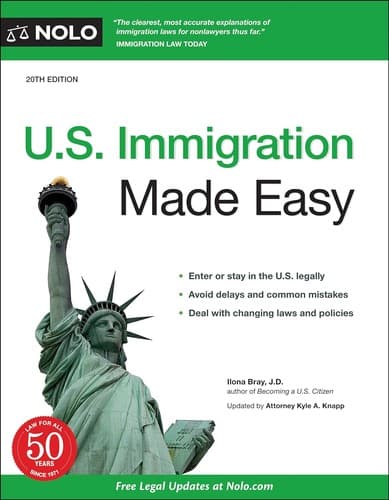 Tapa de U. S. Immigration Made Easy