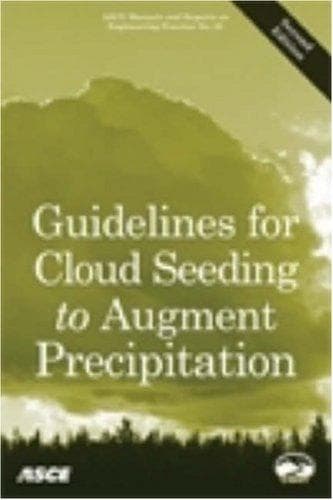 Tapa de Guidelines for cloud seeding to augment precipitation