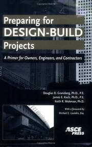 Tapa de Preparing for design-build projects