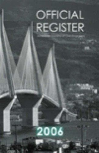 Tapa de Official Register 2006