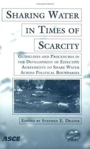 Tapa de Sharing Water in Times of Scarcity