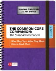 Tapa de Common Core Companion : the Standards Decoded, Grades K-2