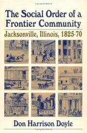 Tapa de The Social Order of a Frontier Community