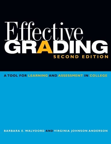 Tapa de Effective grading