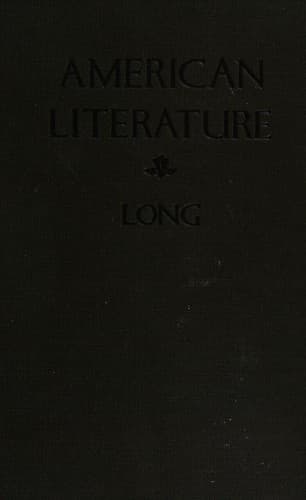 Tapa de American literature