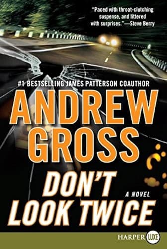 Tapa de Don't look twice [Large Print]