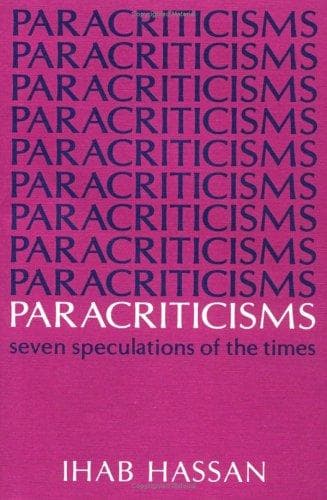 Tapa de Paracriticisms