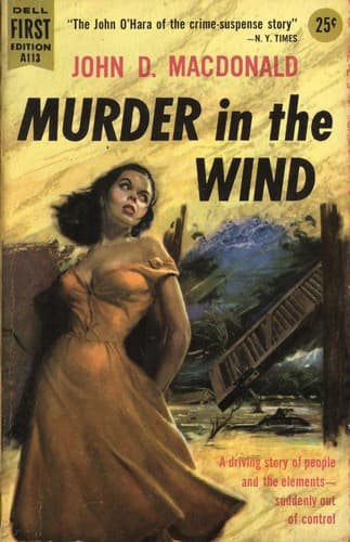 Tapa de Murder in the Wind