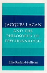 Tapa de Jacques Lacan and the philosophy of psychoanalysis