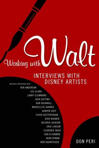 Tapa de Working with Walt