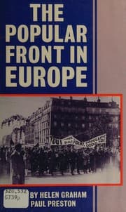 Tapa de The Popular front in Europe