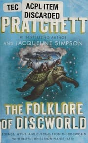 Tapa de The folklore of Discworld