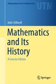 Tapa de Mathematics and Its History