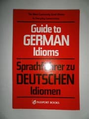 Tapa de Guide to German idioms