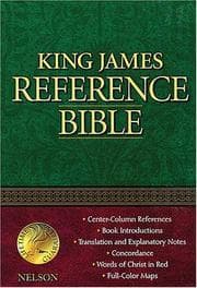 Tapa de King James Reference Bible
