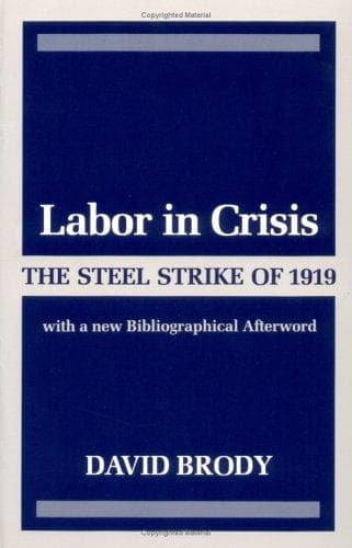 Tapa de Labor in crisis